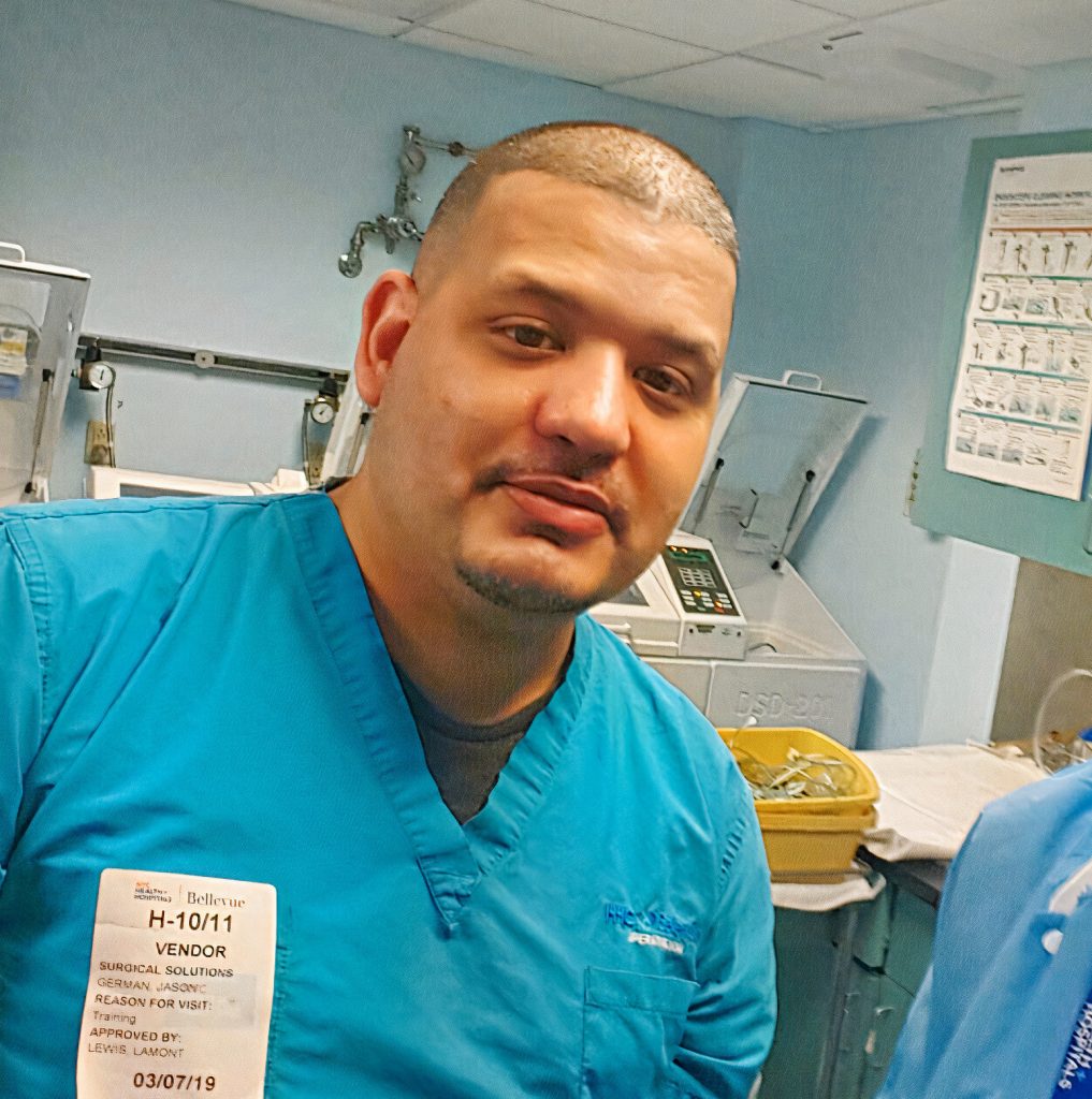Jason’s Path to Success: from security guard to sterile technician