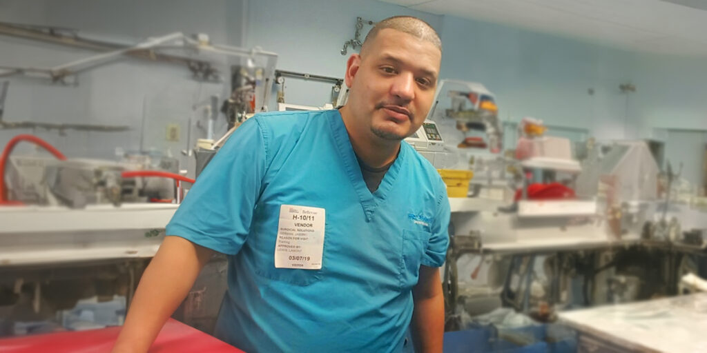 Jason’s Path to Success: from security guard to sterile technician